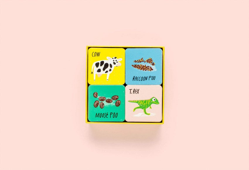 In this fun and slightly irreverent game kids can match 27 animals to their droppings while satisfying their endless fascination with poo. Also comes with a booklet full of fun poo facts! Who Did this Poo? A Matching & Memory Game