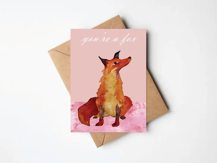 You're a Fox - Card