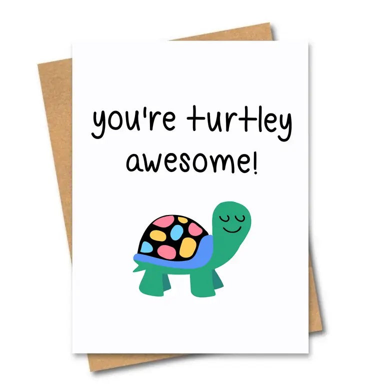 Turtley Awesome - Card