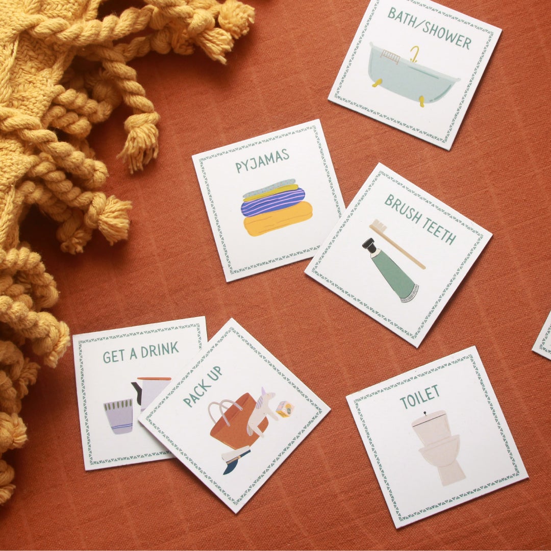 Magnetic Routine Cards For Kids