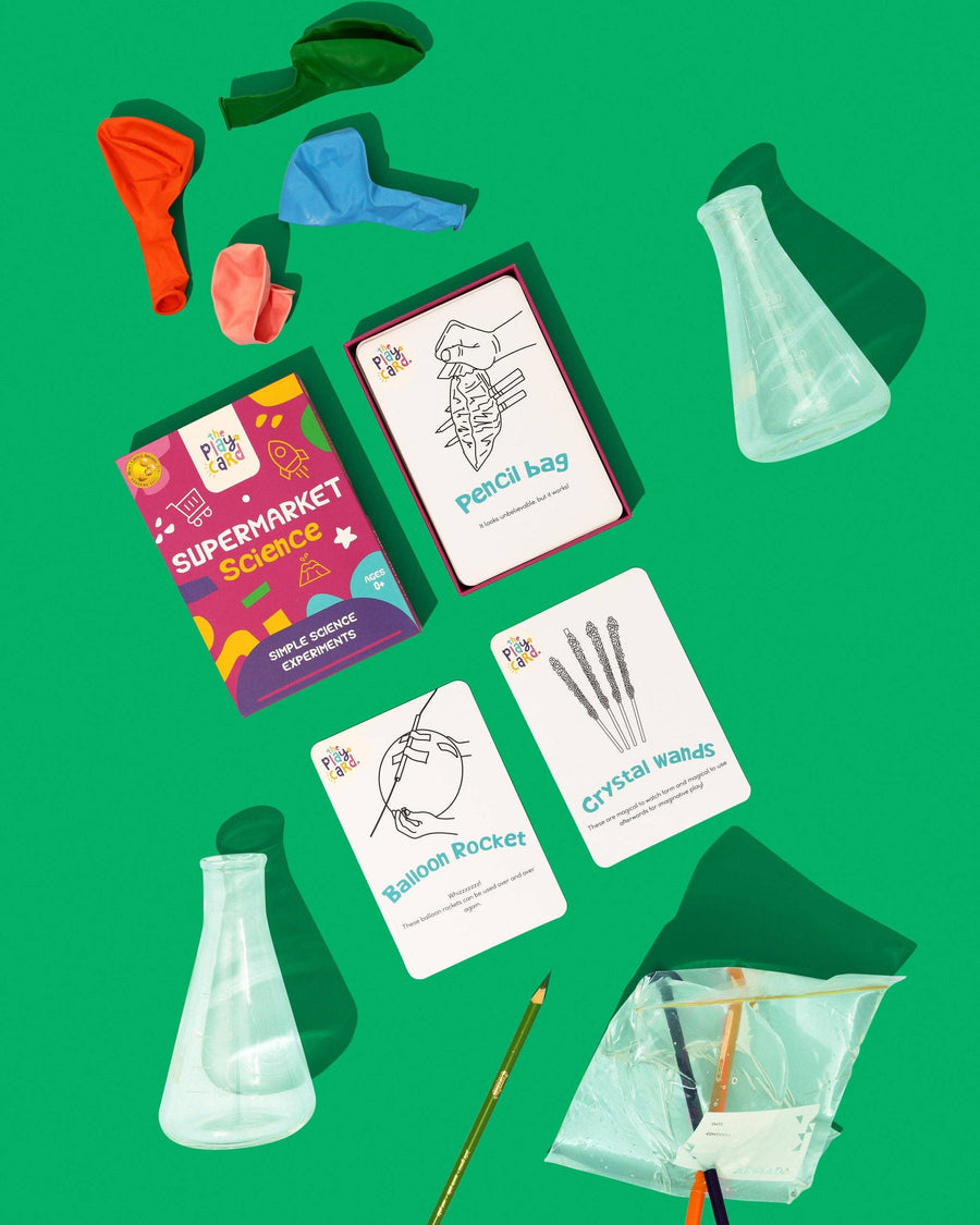 Supermarket Science Activity Cards