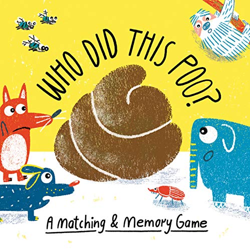 In this fun and slightly irreverent game kids can match 27 animals to their droppings while satisfying their endless fascination with poo. Also comes with a booklet full of fun poo facts!Who Did this Poo? A Matching & Memory Game