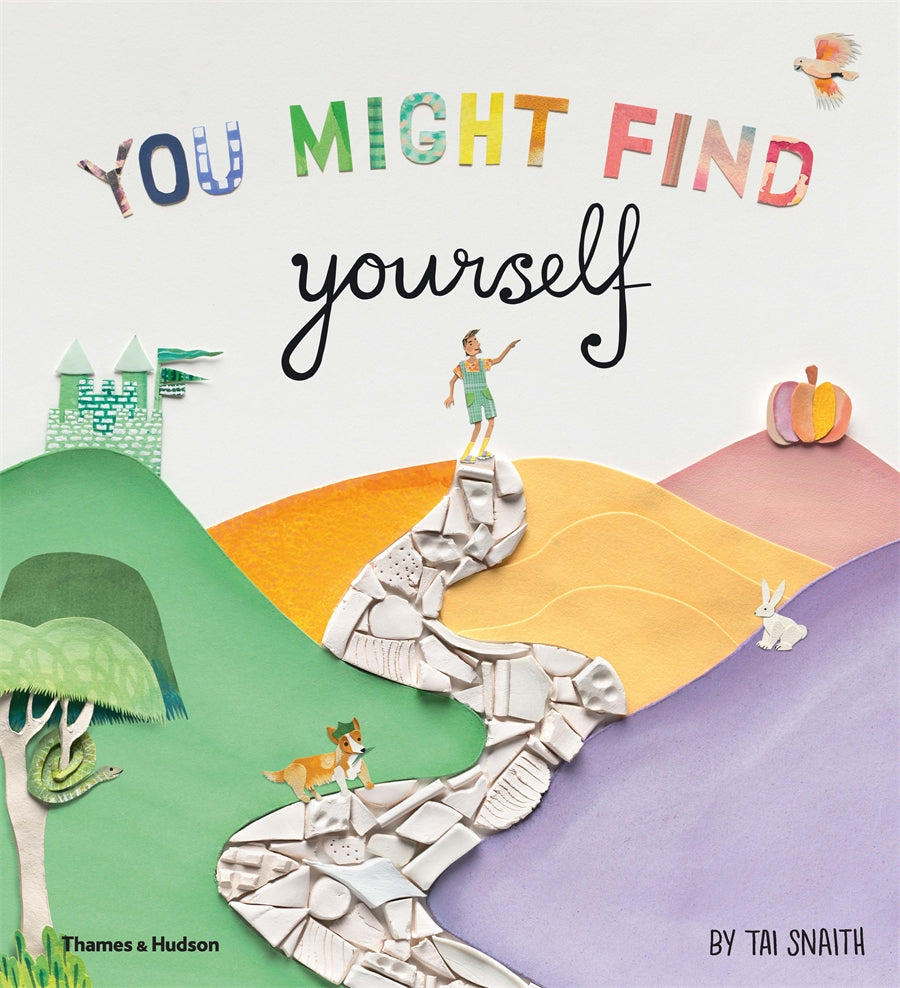 You Might Find Yourself follows a small person’s journey as they navigate the world through their imagination. This charming and lovingly handcrafted picture book invites readers to examine notions of resilience and collaboration, while on the winding path that is life.